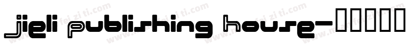 Jieli Publishing House字体转换